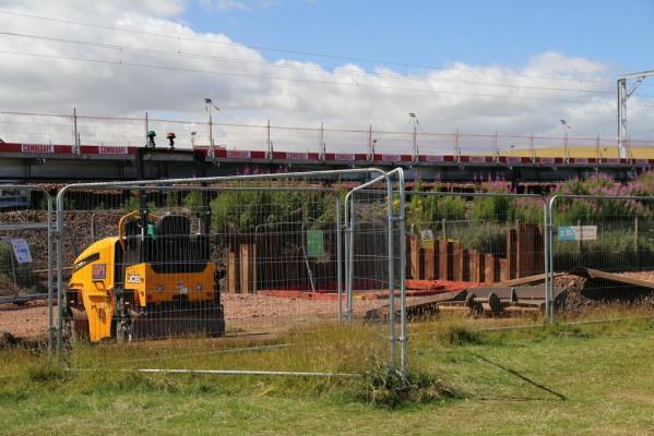 East Linton Station Construction - 2022-07-13